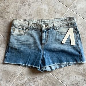 NWT LC Lauren Conrad ombré denim shorts